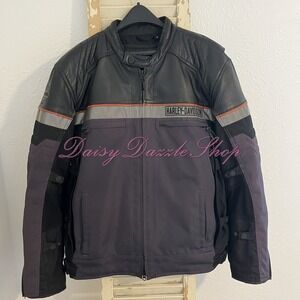 Harley-Davidson Men's Innovator Waterproof Functional Riding Jacket W/armour Pad